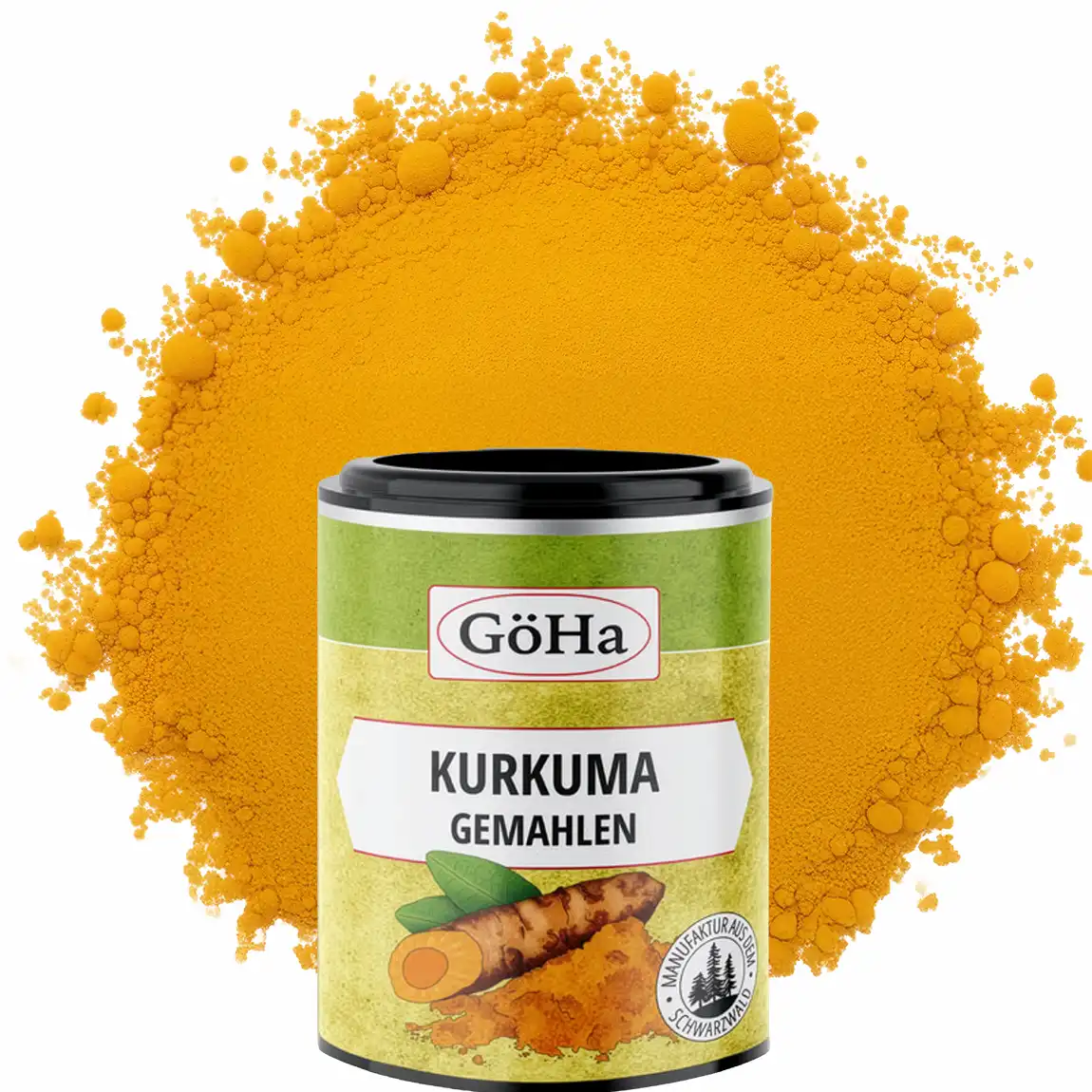 Kurkuma gemahlen