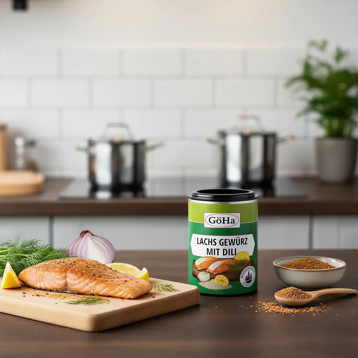 Lachs Gewürz mit Dill