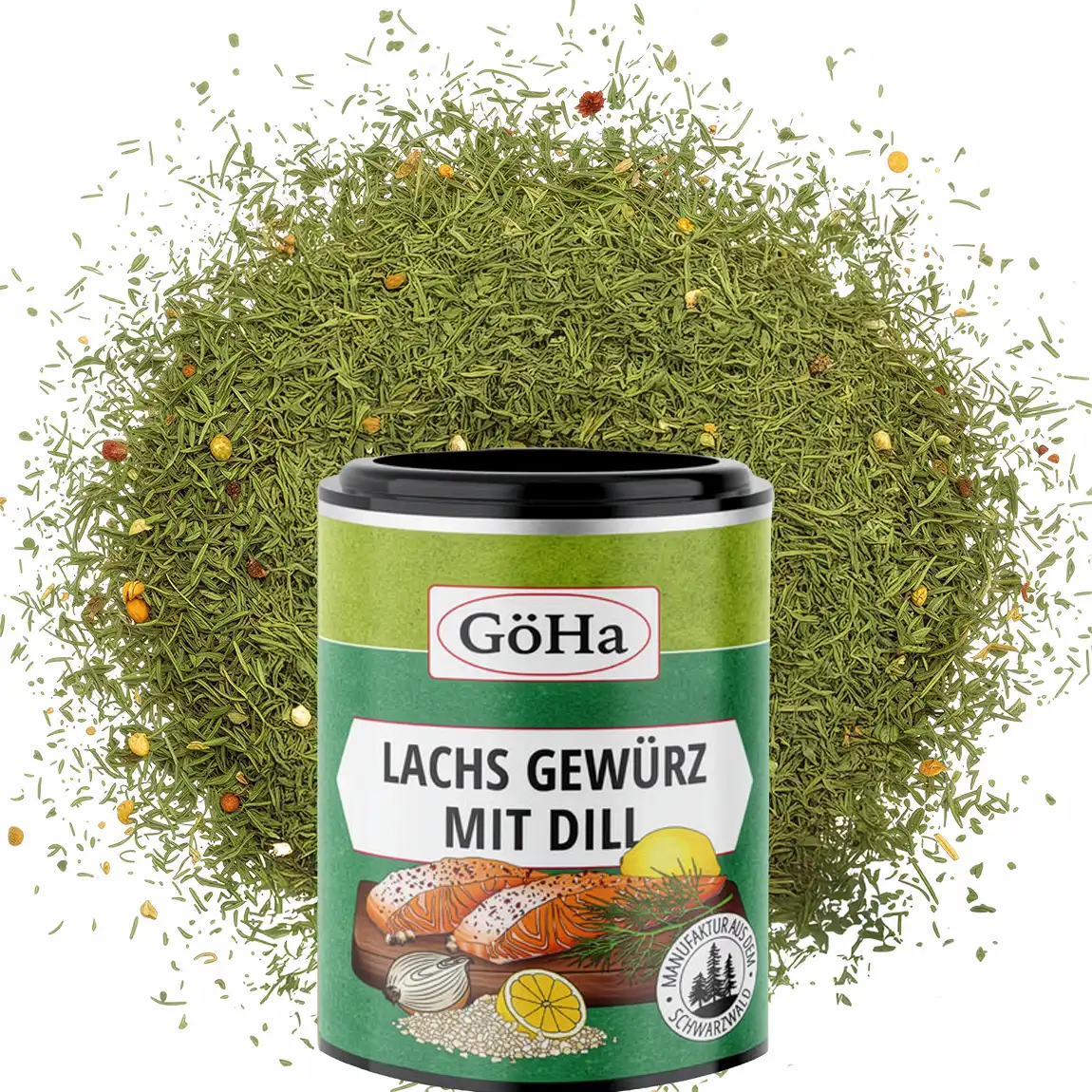Lachs Gewürz mit Dill
