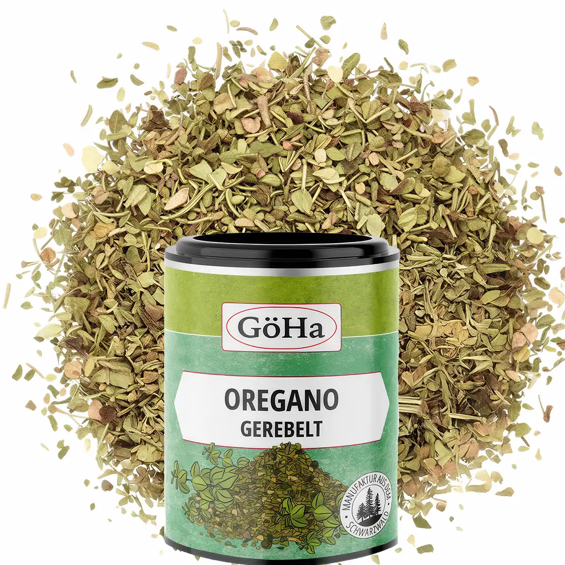 Oregano gerebelt