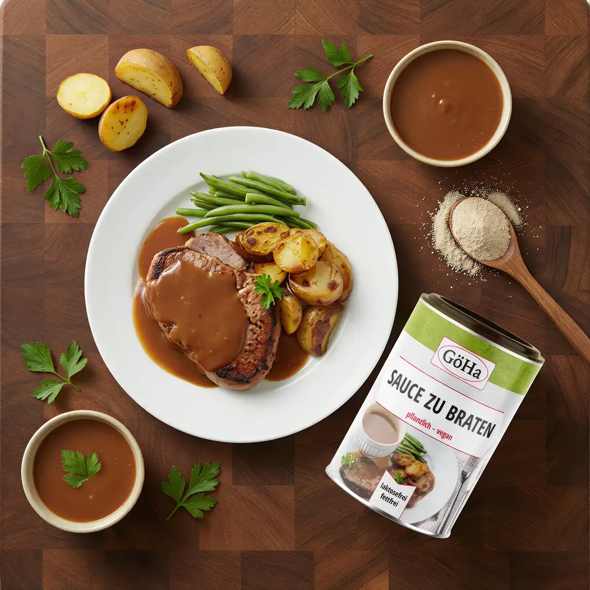 Sauce zu Braten