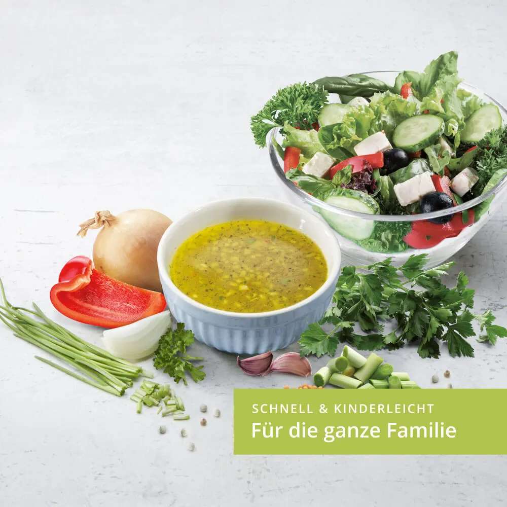 Salatdressing Kräuter-Vinaigrette ohne Hefeextrakt | GöHa - Suppen ...