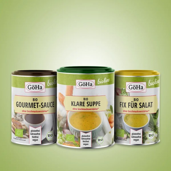 GöHa BIO-Set - beste Produkte für eine biologische Ernährung